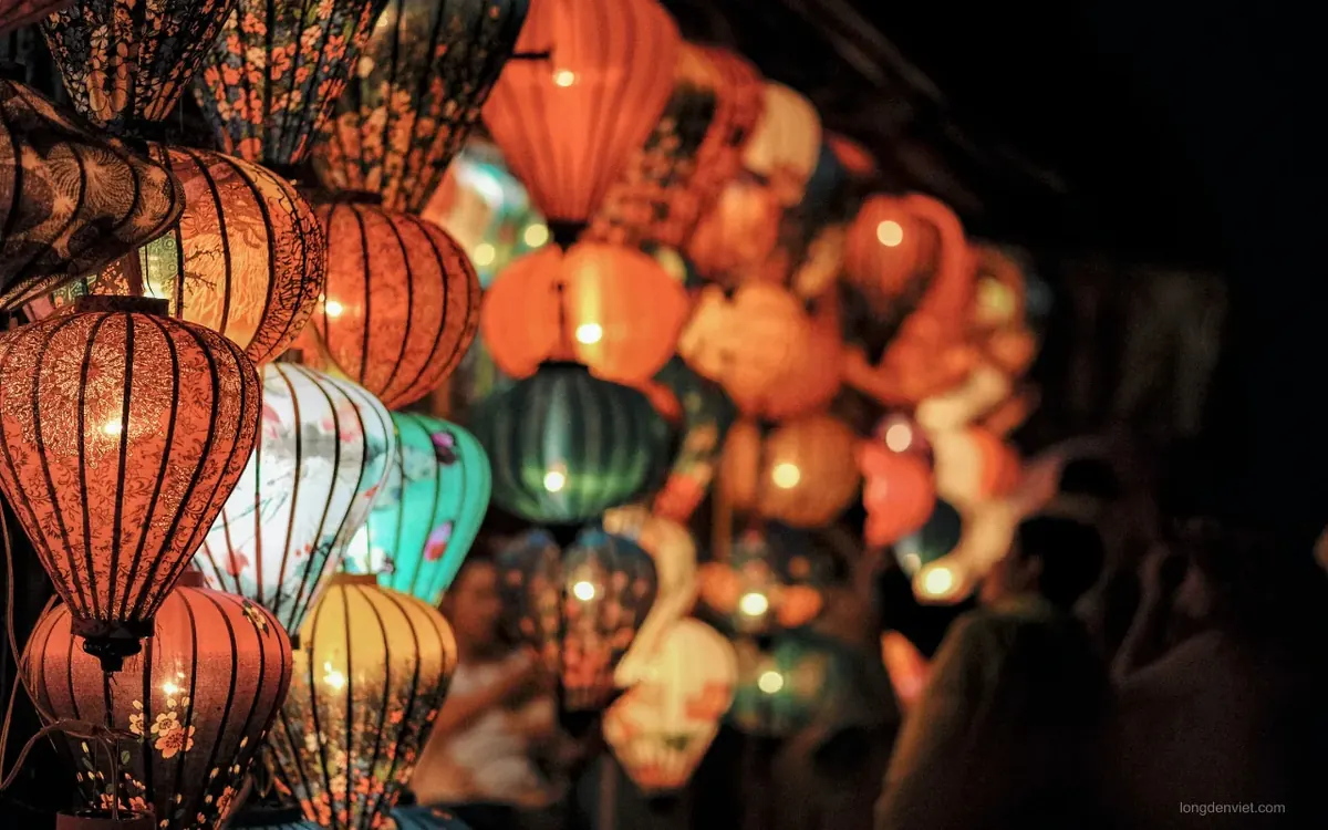 Đèn vải trang trí Quán Cafe & Trà — LongDenViet