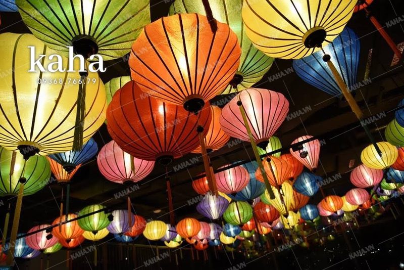 đèn lồng cho biệt thự sân vườn — LongDenViet xưởng Tân Phú TP.HCM