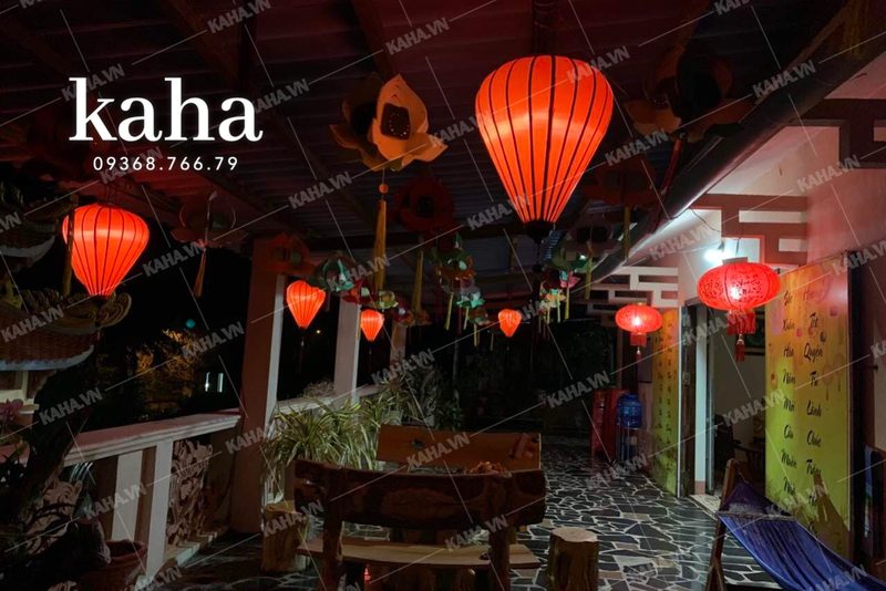 đèn lồng cho căn hộ chung cư — LongDenViet xưởng Tân Phú TP.HCM