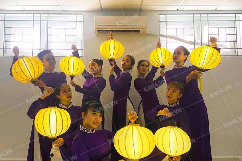 đèn lồng cho căn hộ chung cư — LongDenViet xưởng Tân Phú TP.HCM