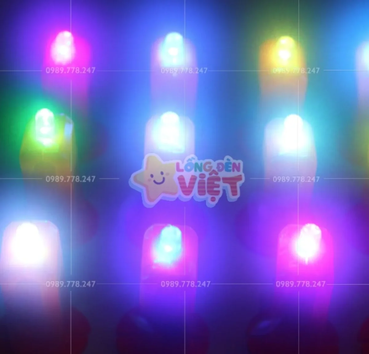 Công tắc on off đèn LED pin trung thu cách sử dụng