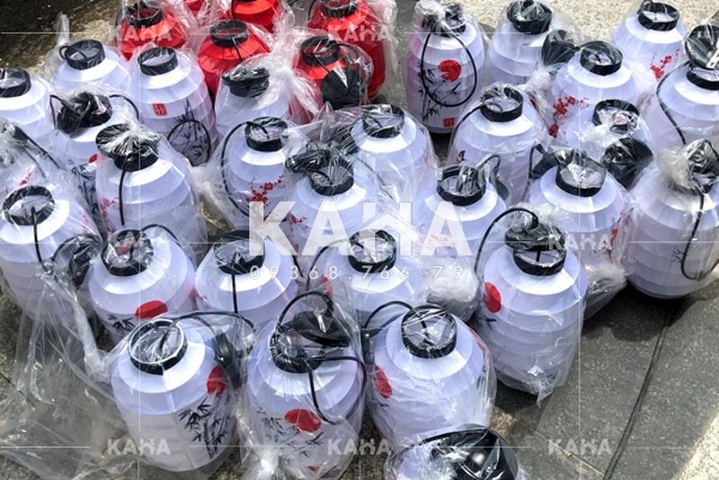 đèn thả trần tre mây quán cafe — LongDenViet xưởng Tân Phú TP.HCM