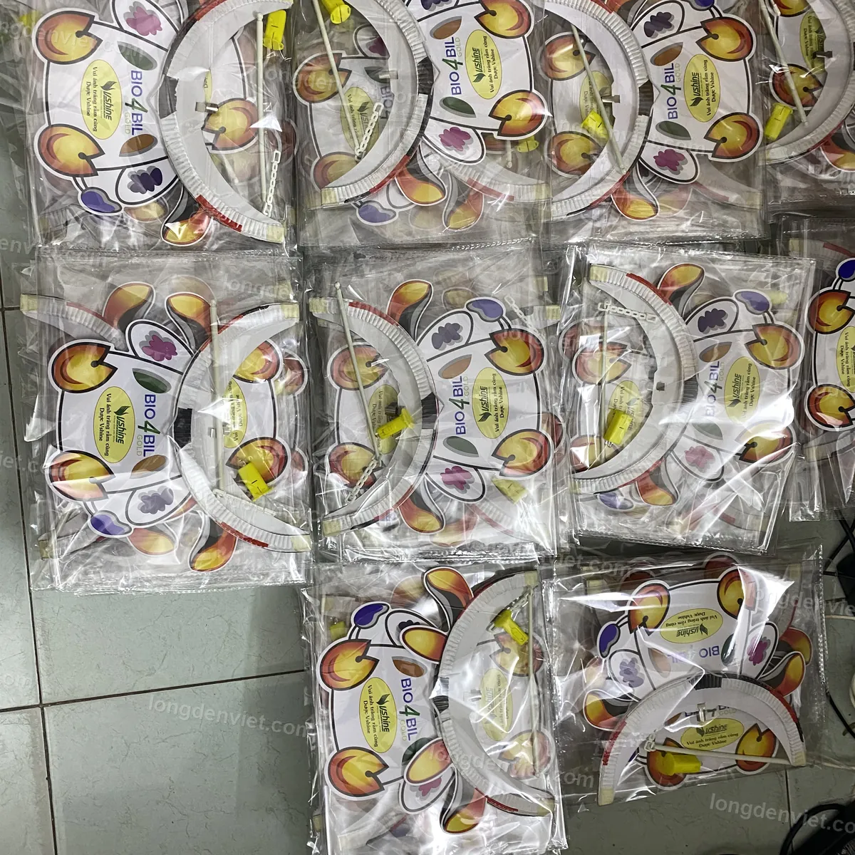 Đèn Trung Thu in logo doanh nghiệp LongDenViet — tư liệu đóng gói 4