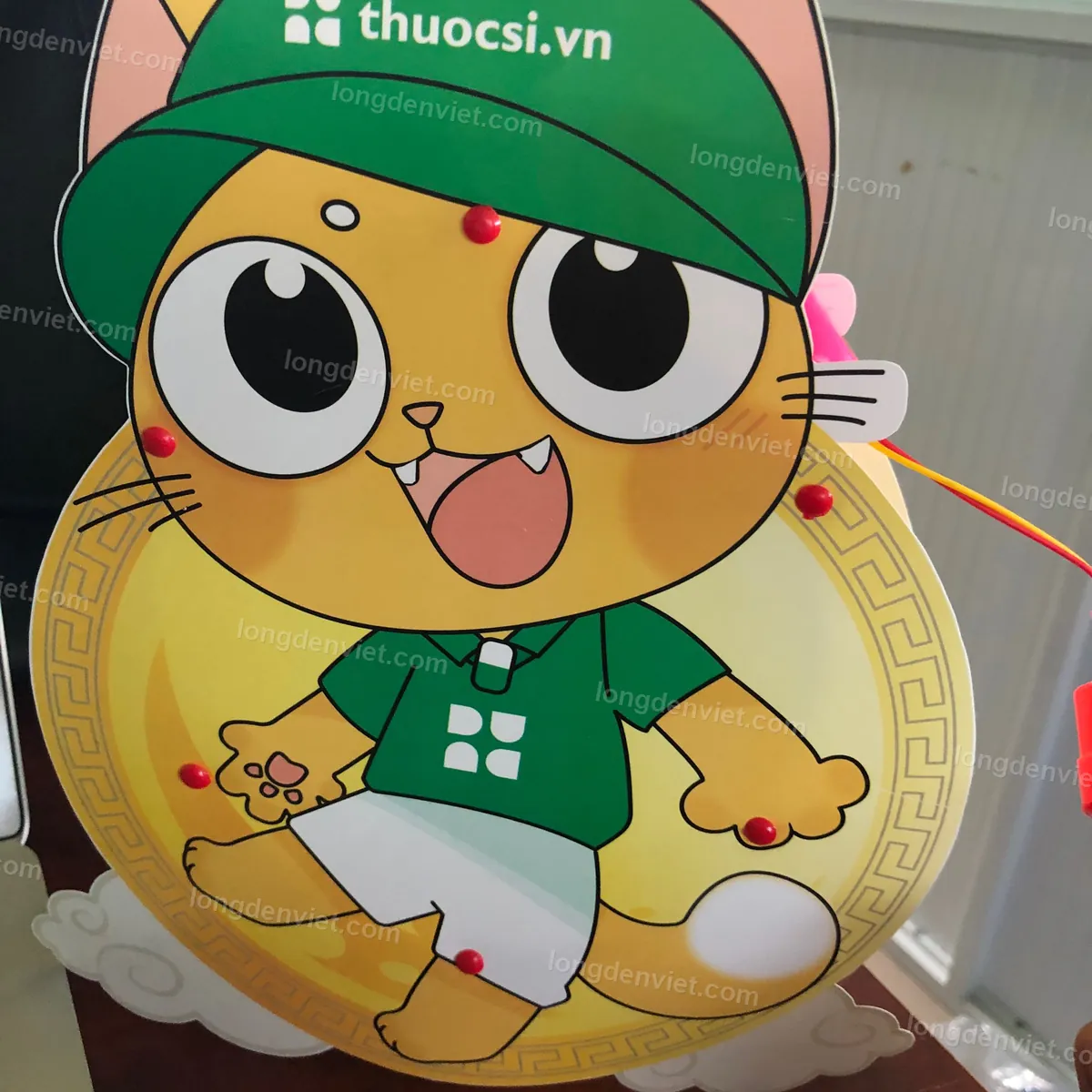 Đèn Trung Thu In Logo Doanh Nghiệp Mẫu 25 — đèn lồng thủ công Hội An | LongDenViet