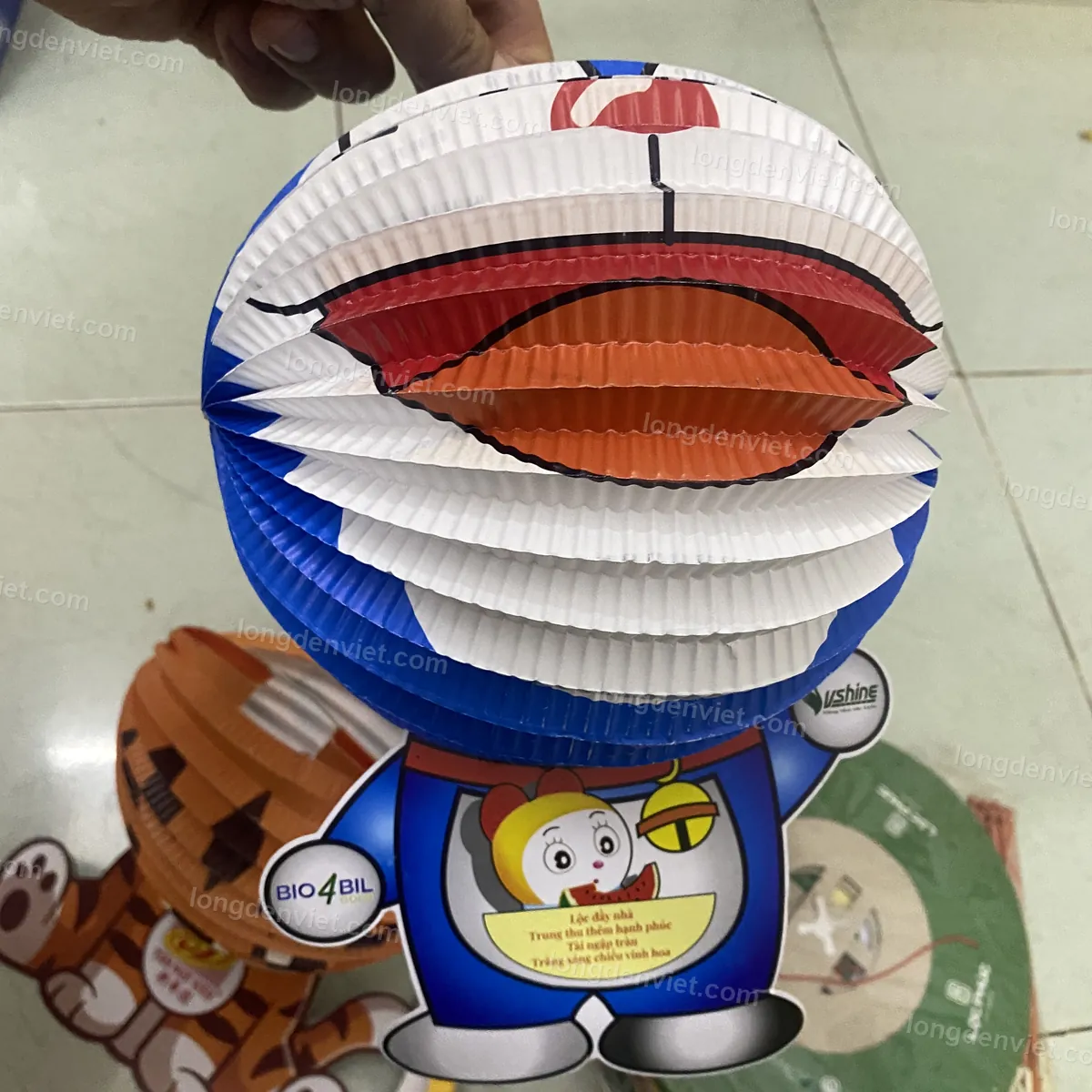 Đèn Trung Thu In Logo Doanh Nghiệp Mẫu 40 — đèn lồng thủ công Hội An | LongDenViet