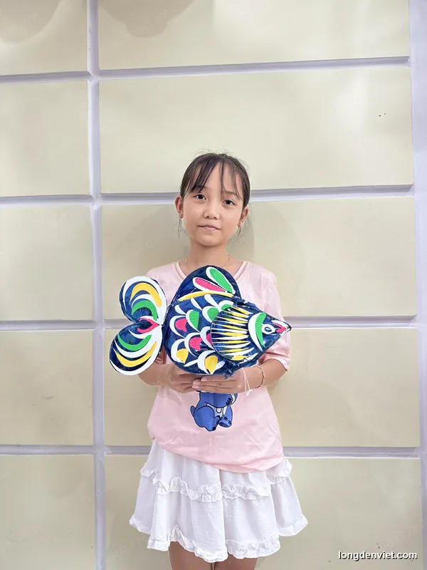 Đèn con cá giấy kiếng — mã MS07