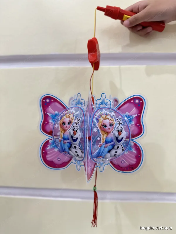 Đèn lồng Elsa (Frozen) có nhạc đèn LED — Trung Thu LongDenViet
