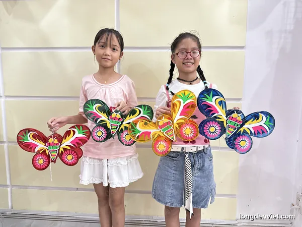Đèn con bướm giấy kiếng — mã MS05