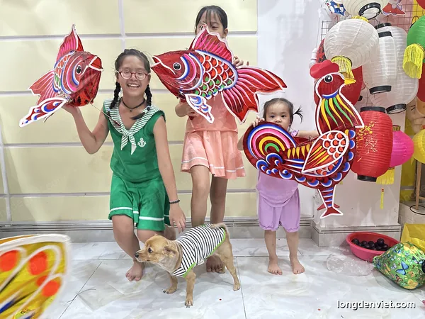 Nhiều mẫu đèn giấy kiếng — mã MS55
