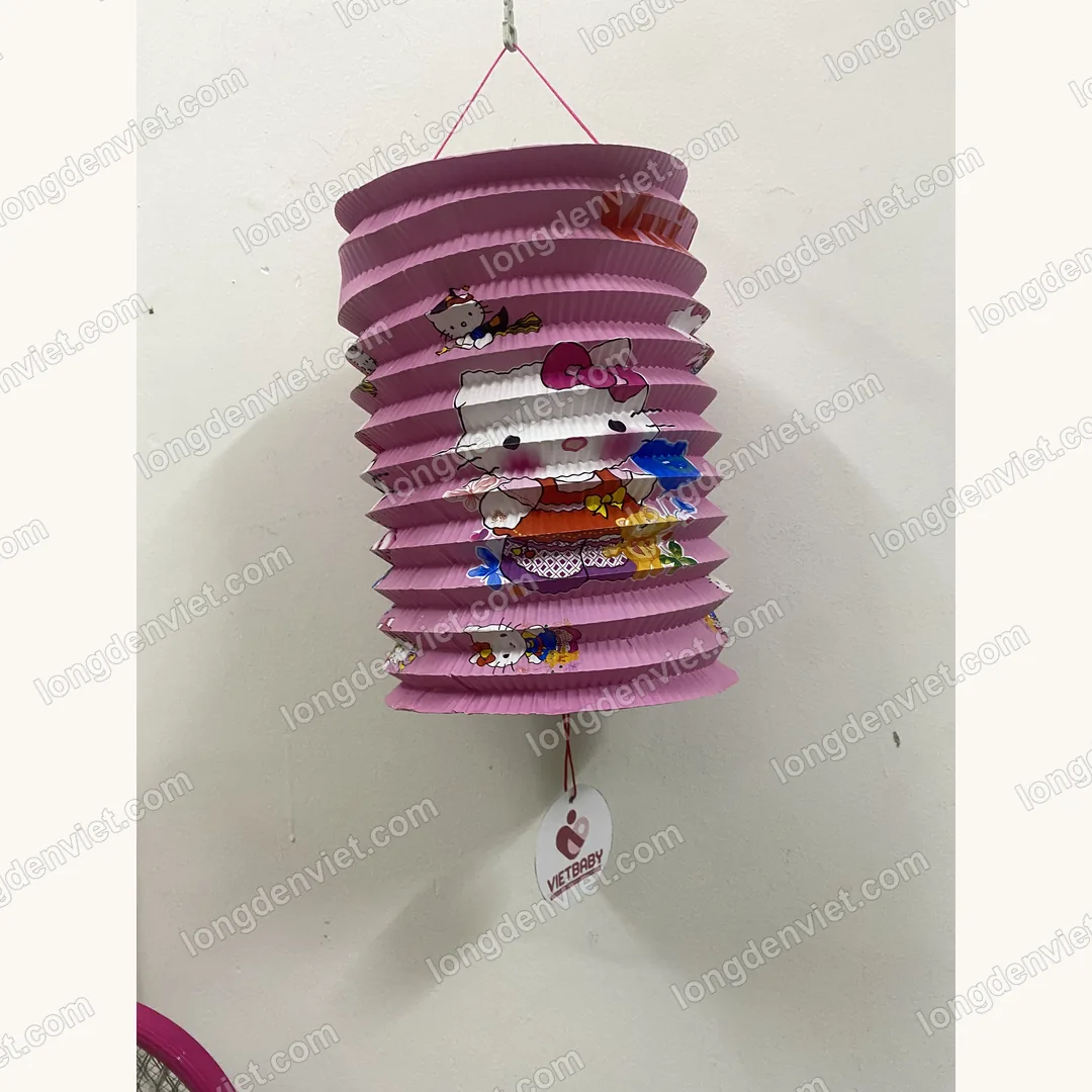 Đèn lồng Trung Thu in logo Vietbaby — quà tặng doanh nghiệp Lồng Đèn Việt