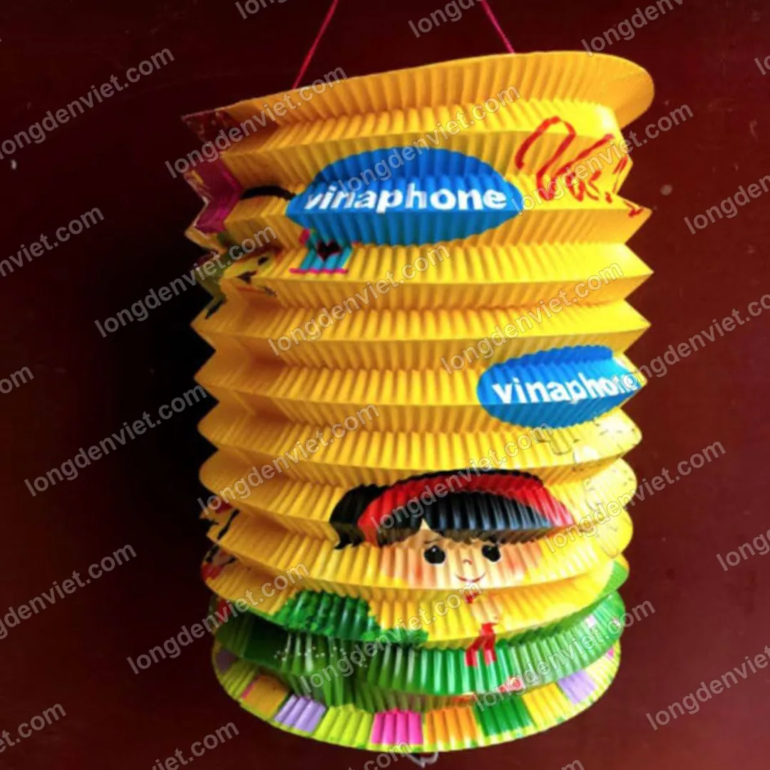 Đèn lồng Trung Thu in logo VNPT VinaPhone — quà tặng doanh nghiệp Lồng Đèn Việt