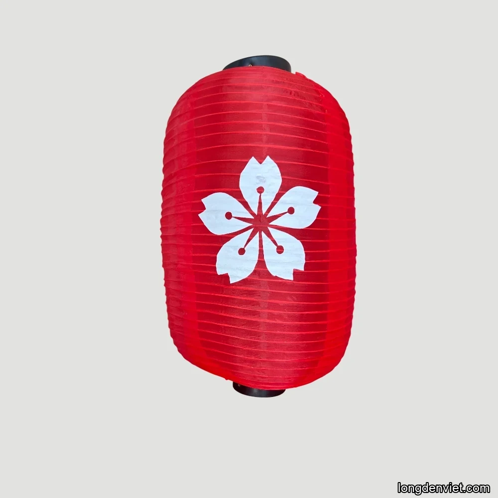 Đèn lồng Nhật trang trí khai trương LDV-N297 đỏ son lễ hội Đèn lồng Nhật trang trí khai trương LDV-N297 đỏ son lễ hội — đèn lồng thủ công Hội An | LongDenViet