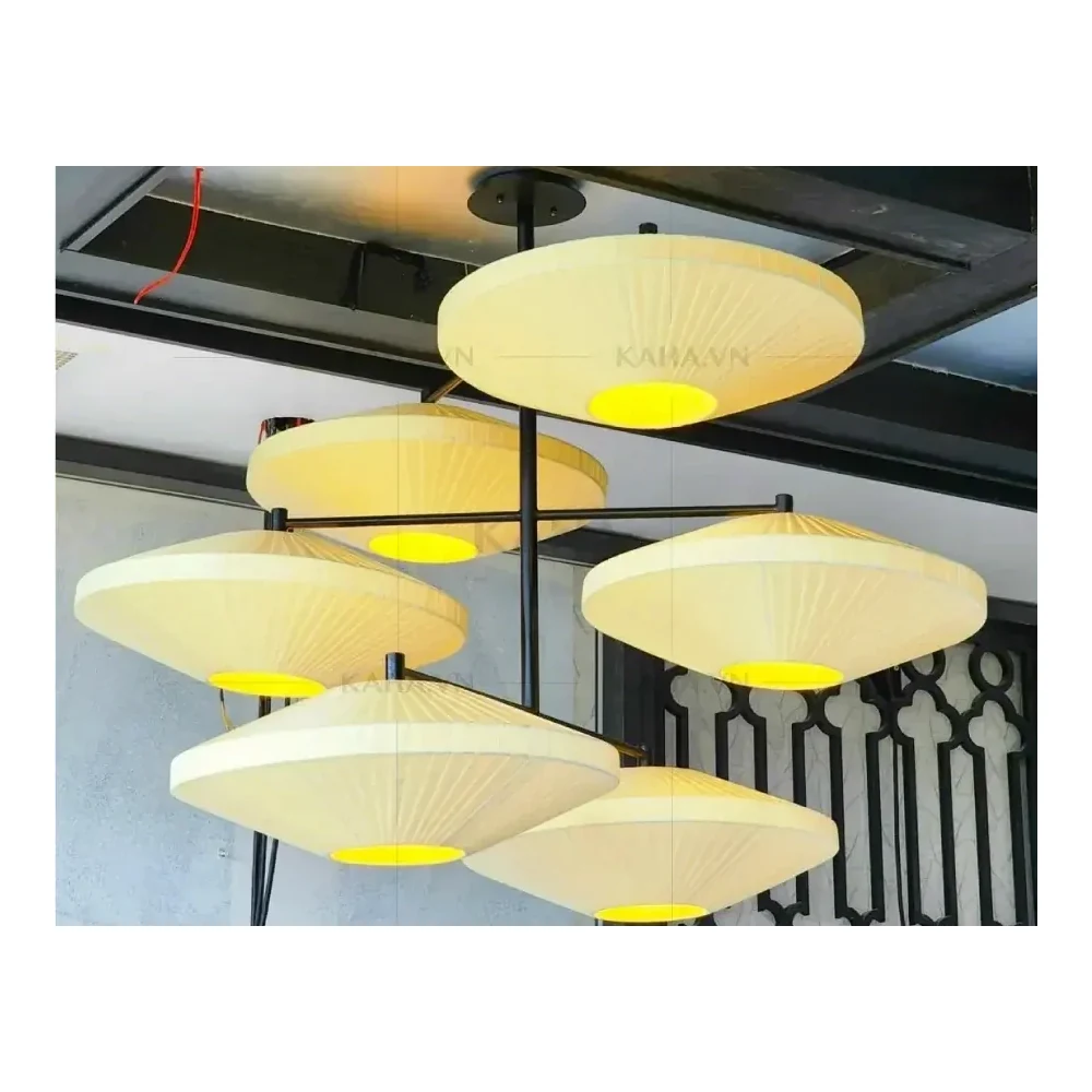 Đèn Chùm Trang Trí Phòng Khách KAHA0061 Đèn Chùm Trang Trí Phòng Khách KAHA0061 — đèn lồng thủ công Hội An | LongDenViet