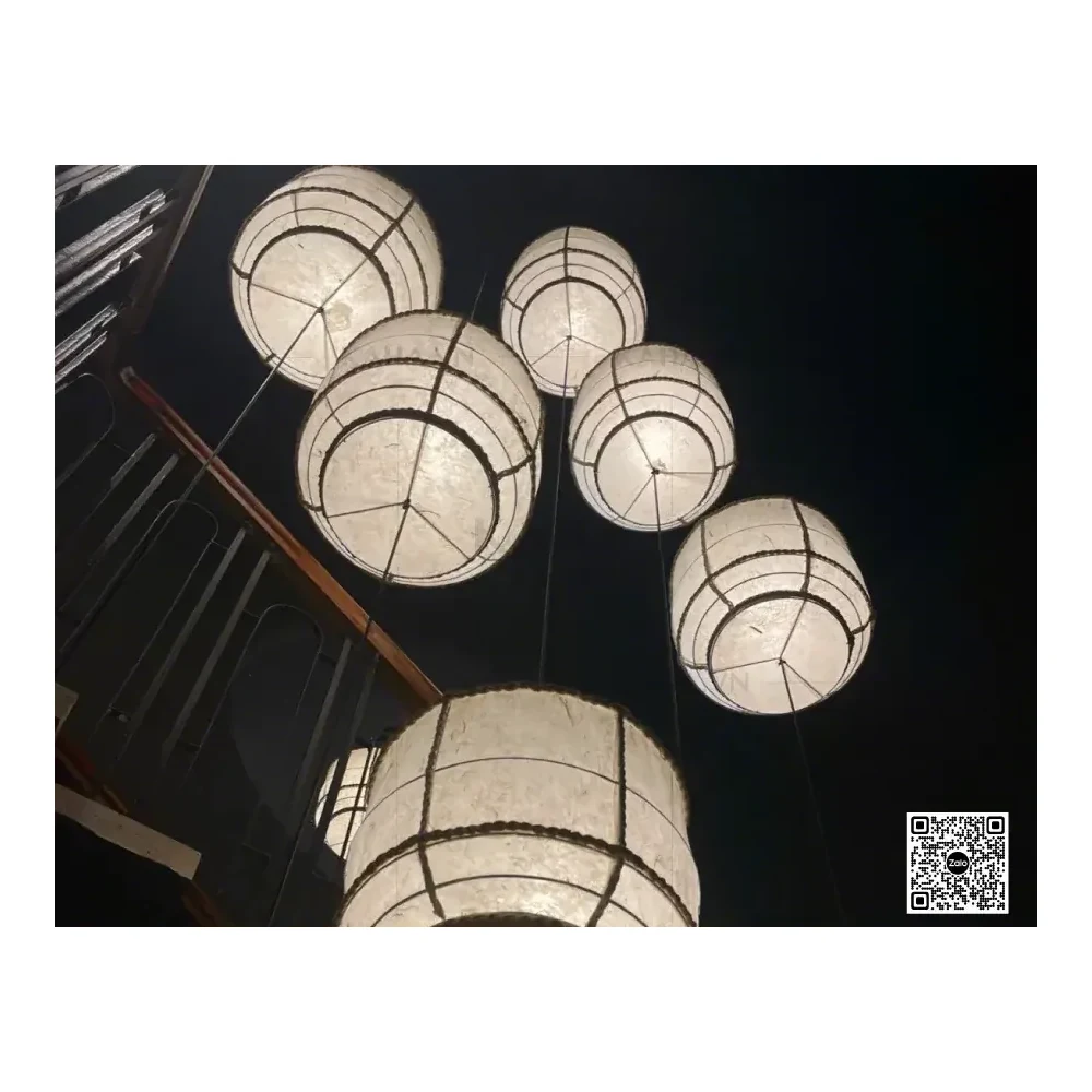 Đèn Thả Ngoài Trời KAHA0098 — đèn lồng thủ công Hội An | LongDenViet
