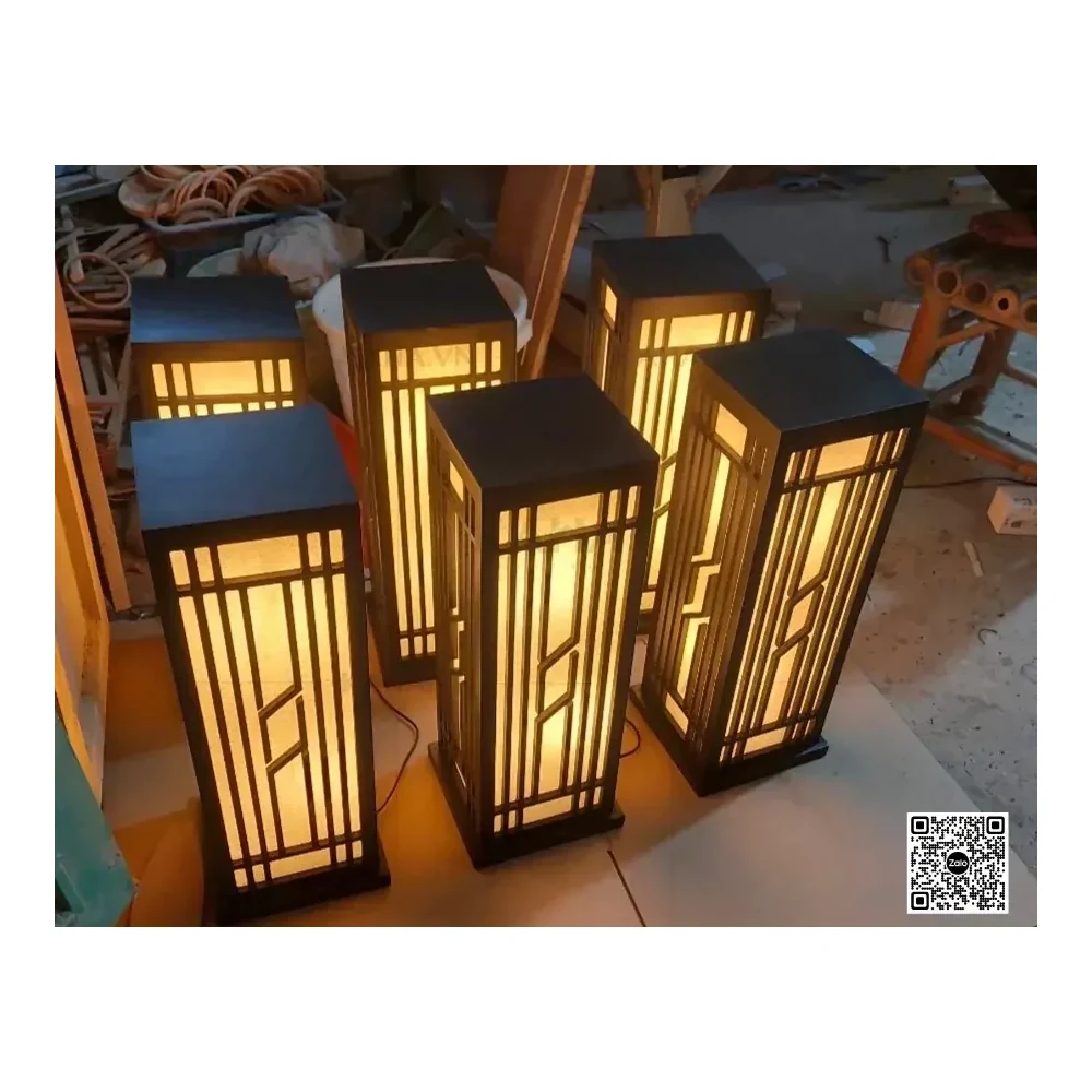 Đèn Gỗ Nhật Bản KAHA0031 Đèn Gỗ Nhật Bản KAHA0031 — đèn lồng thủ công Hội An | LongDenViet