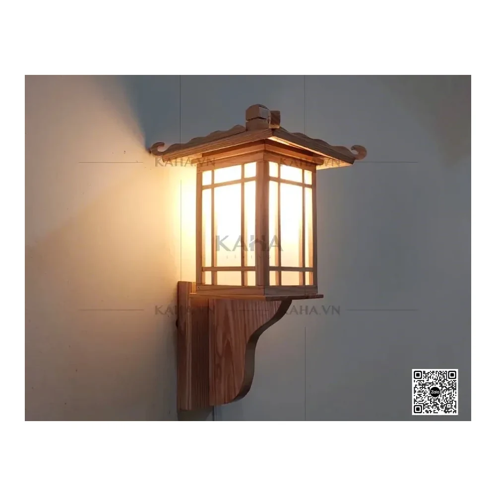 Đèn Thả Trần Bằng Gỗ KAHA0114